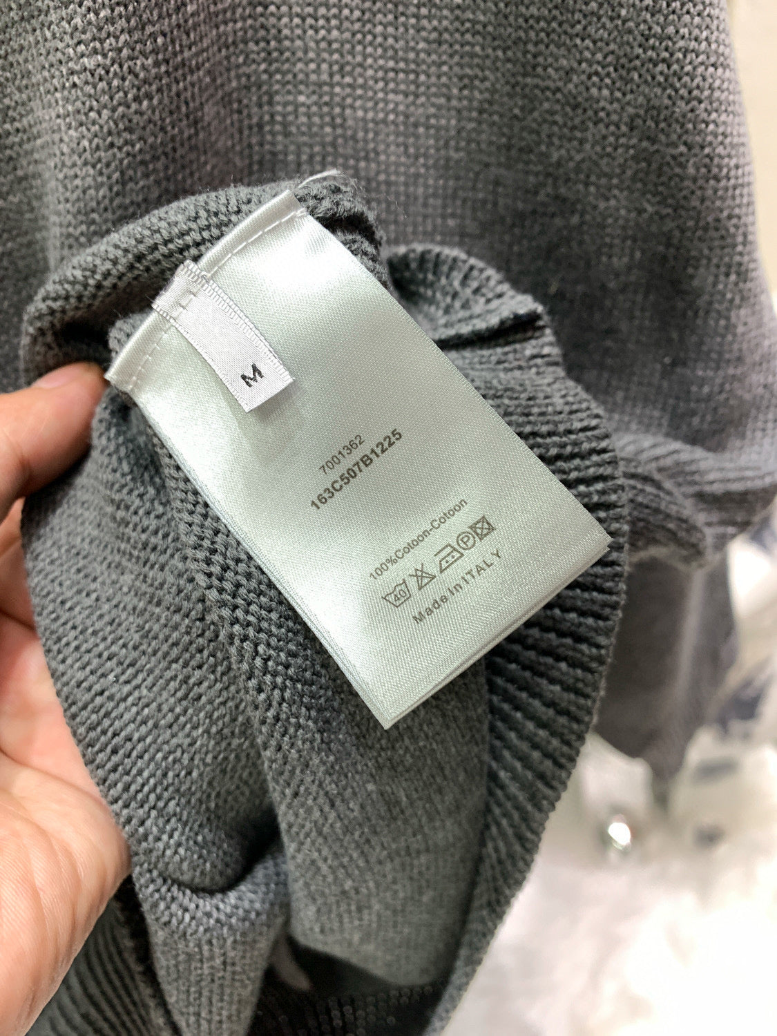 Sheep wool blended plain knitted sweater