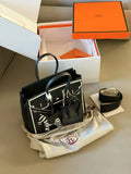 Cow skin mother platinum bag