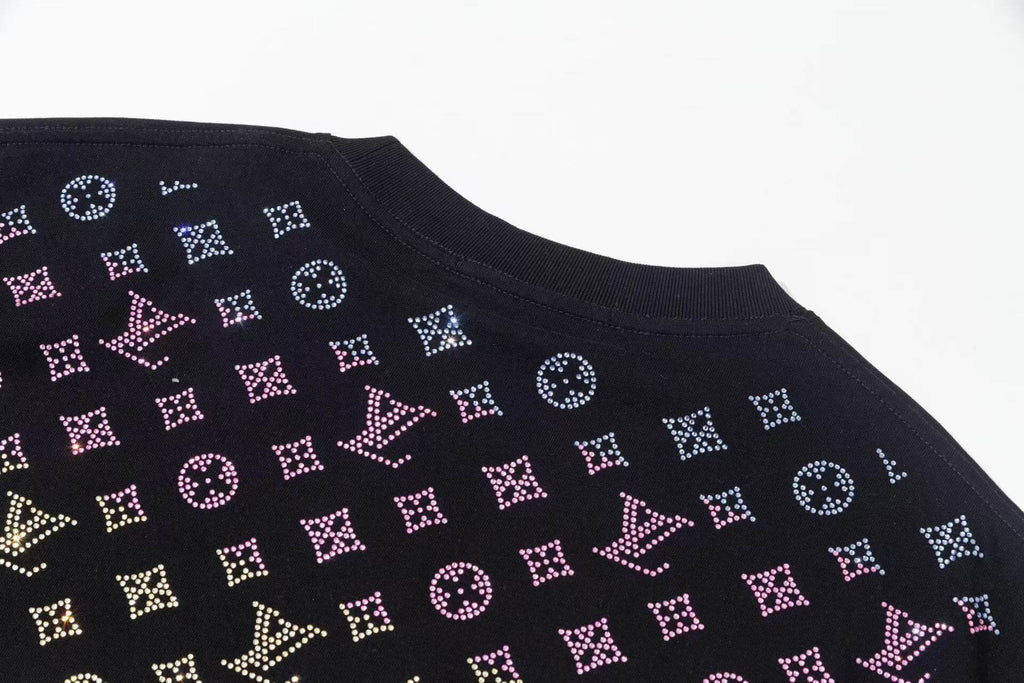 Gradient Rhinestone T-Shirt