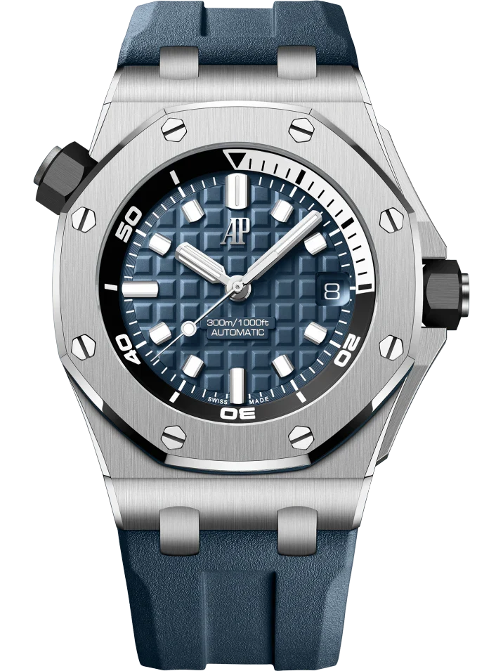 Rubber Strap 904L Steel - Automatic - 42mm