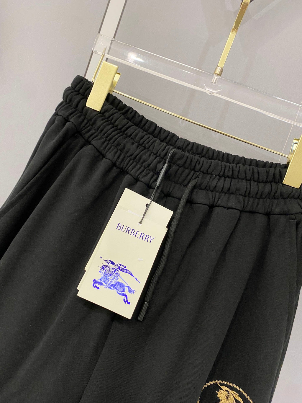Classic letter embroidered casual shorts