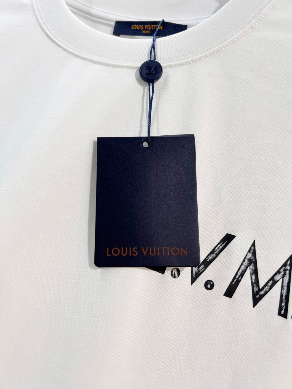 New front and rear blurred letter short sleeves