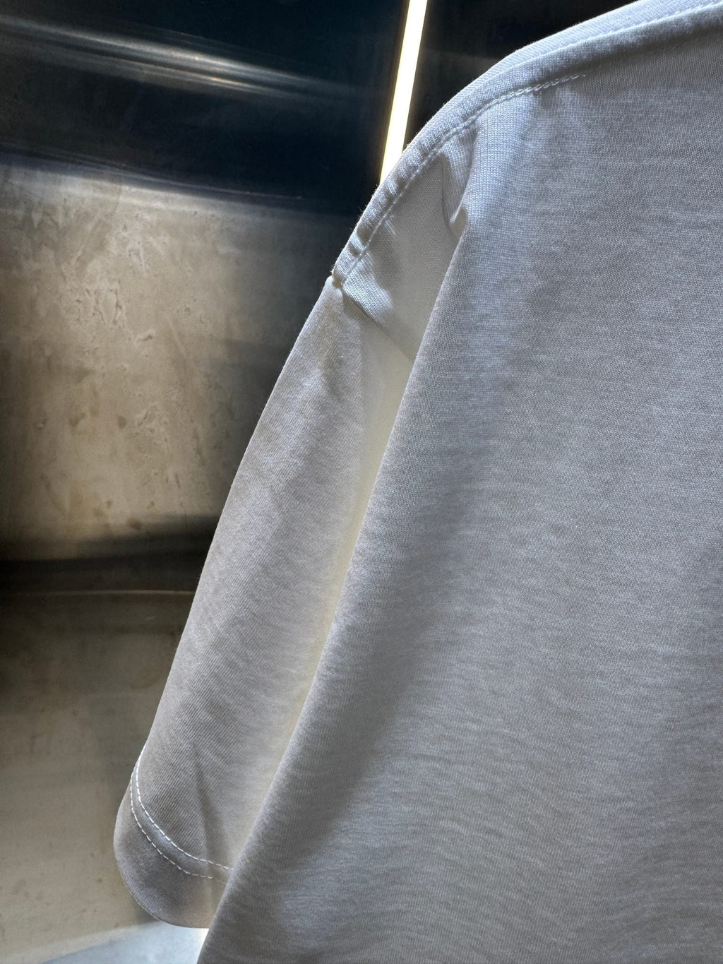 Spring and summer new classic small label color card round neck couple short sleeved T-shir