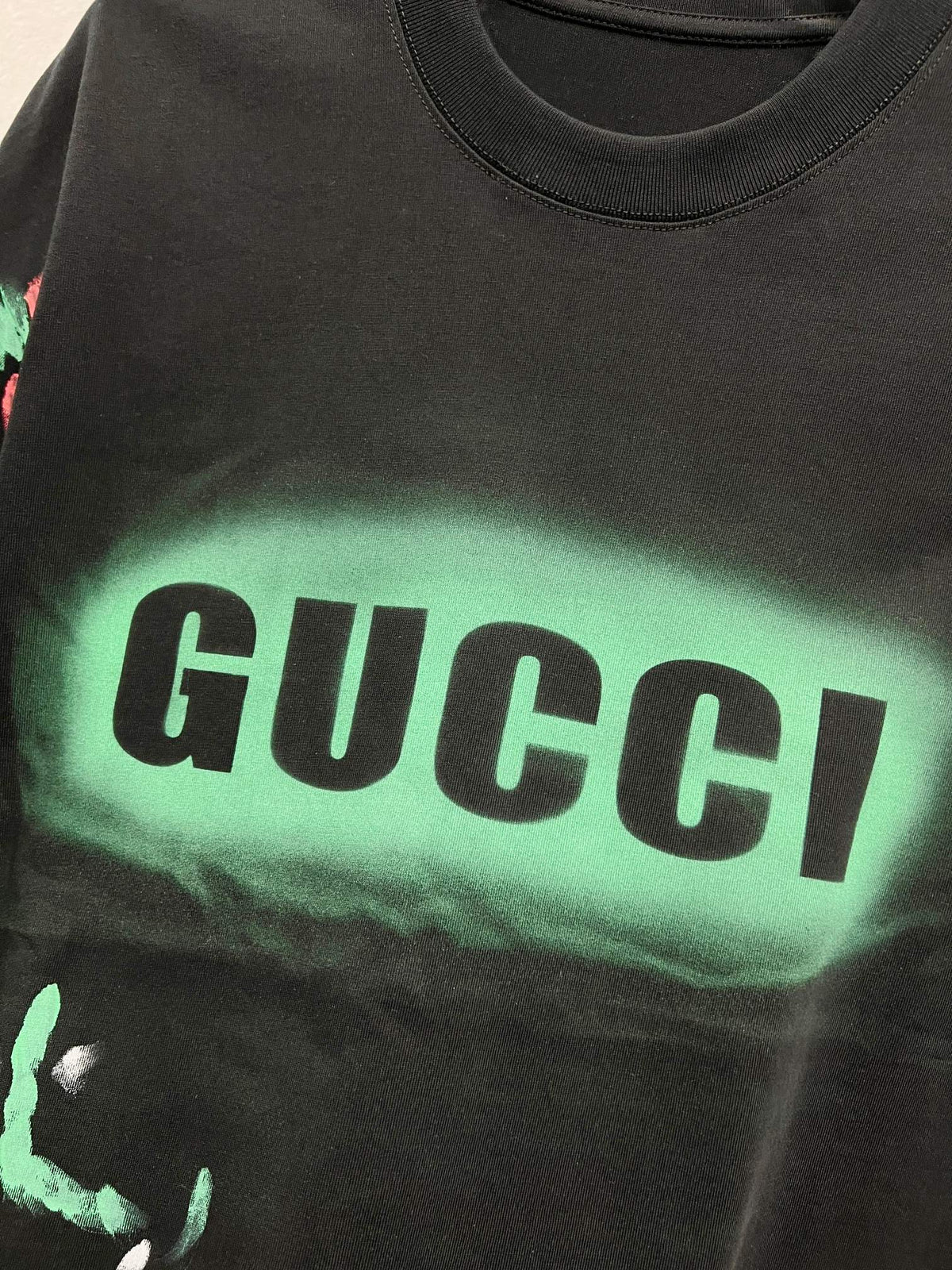 Cotton hand-painted T-shirt