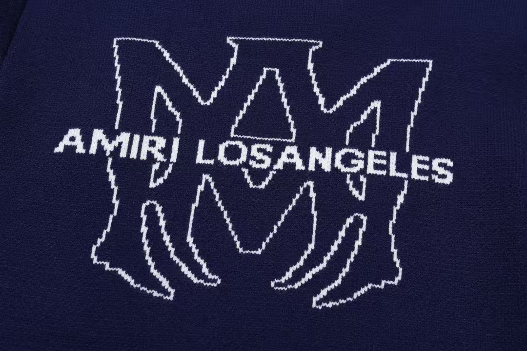 New letter jacquard sweater