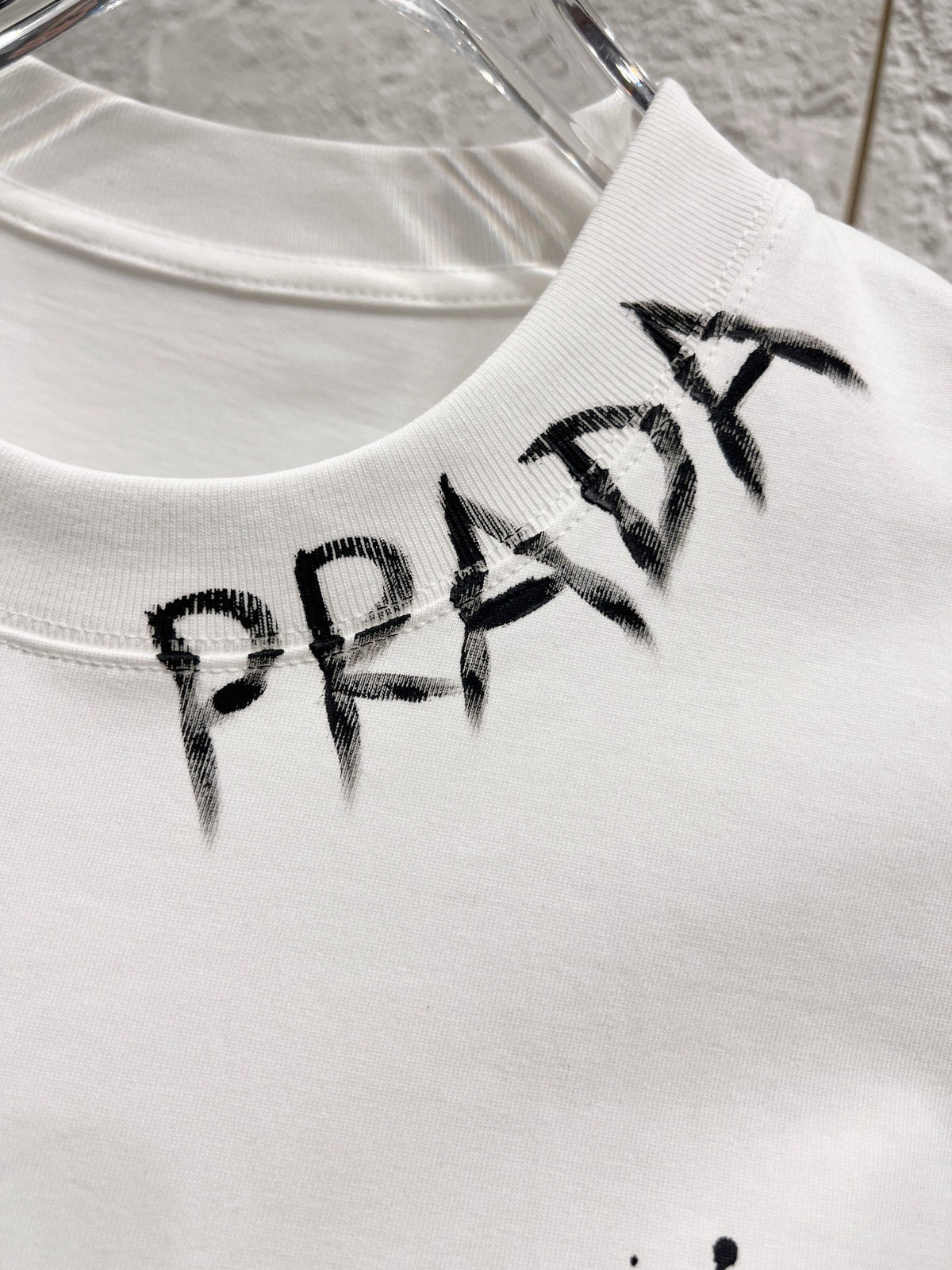 Loose hand drawn T-shirt -6
