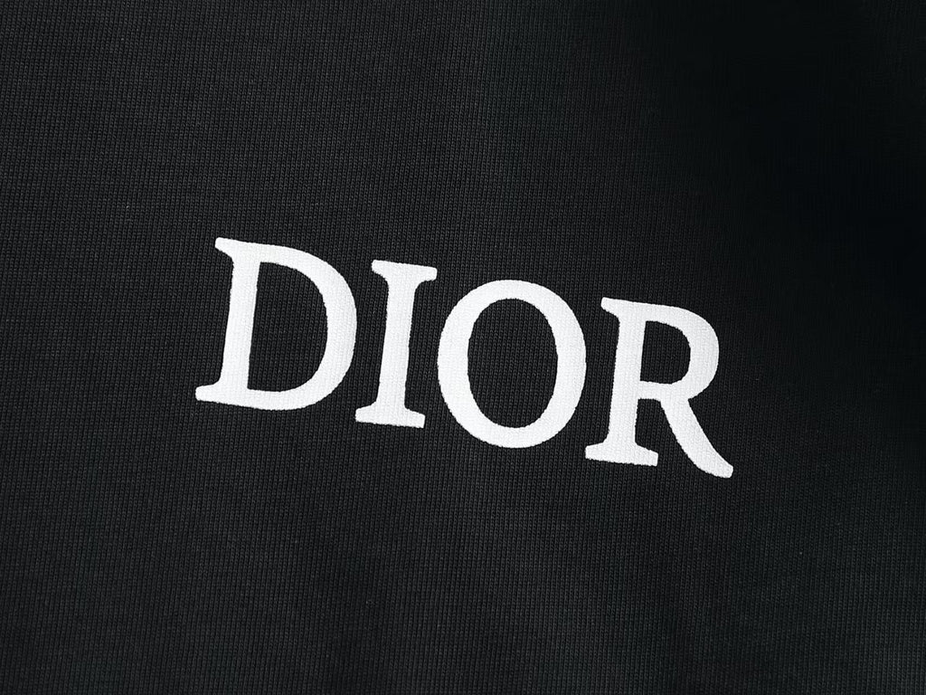 New letter simple embroidered T-shirt