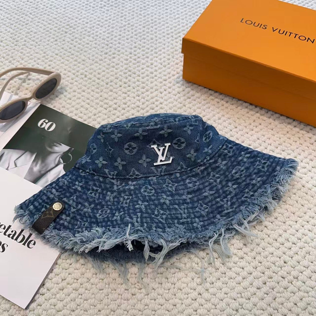 New soft denim fisherman hat