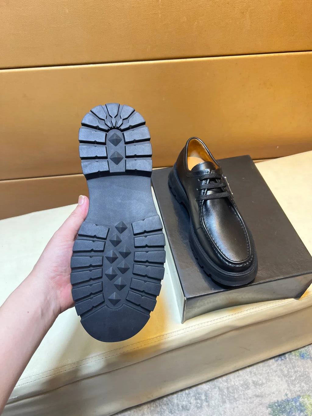 casual leather shoes