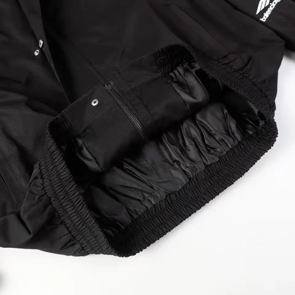 Letter windbreaker jacket