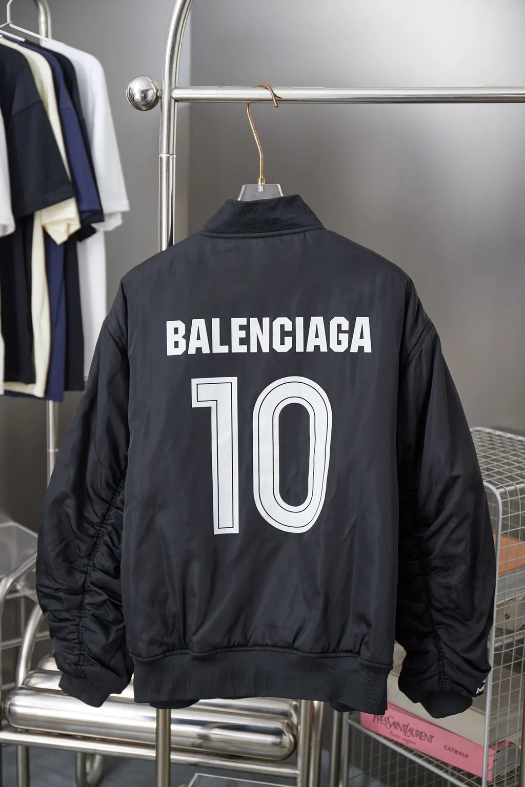 Embroidered baseball flying cotton jacket