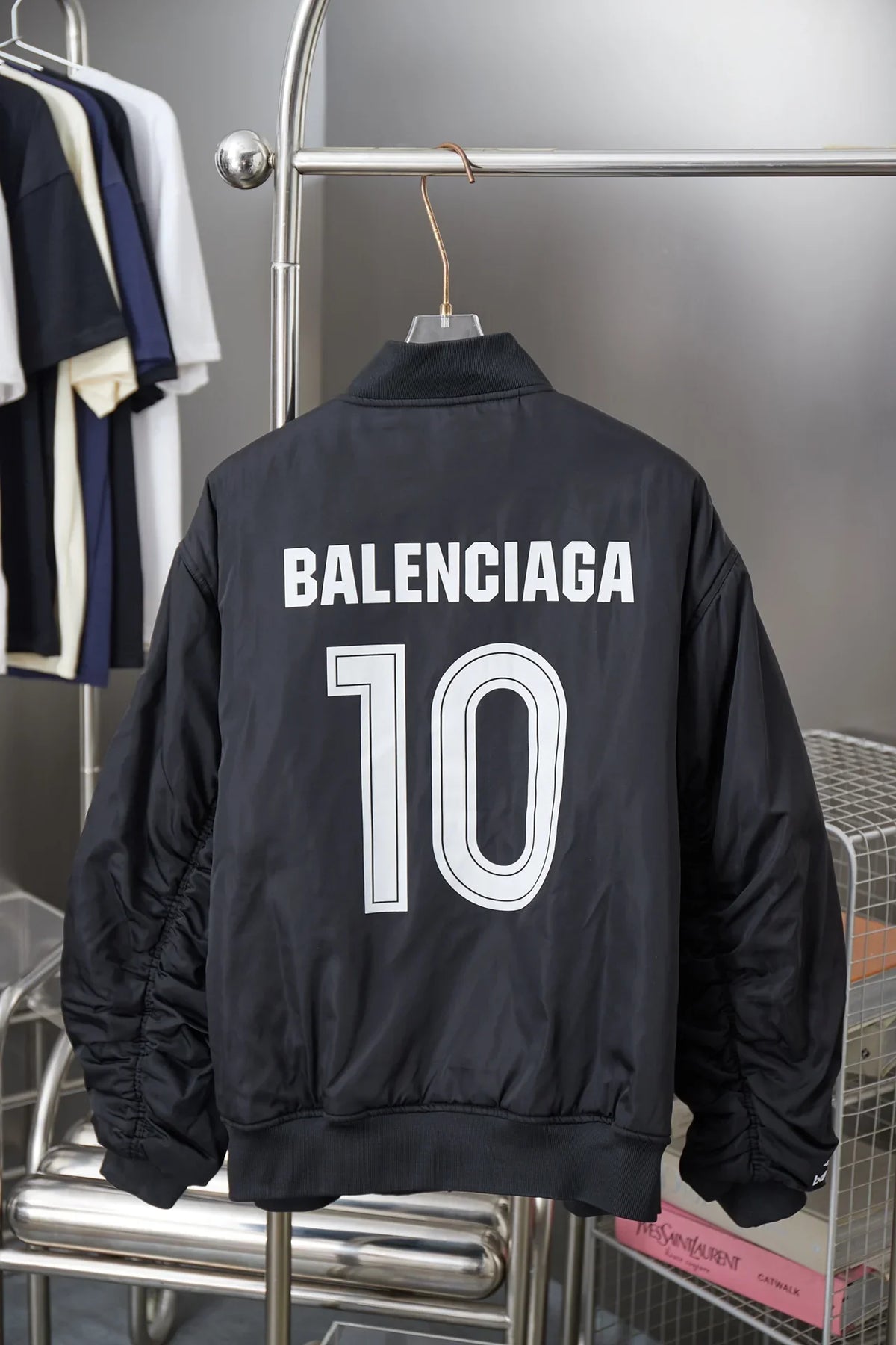 Embroidered baseball flying cotton jacket