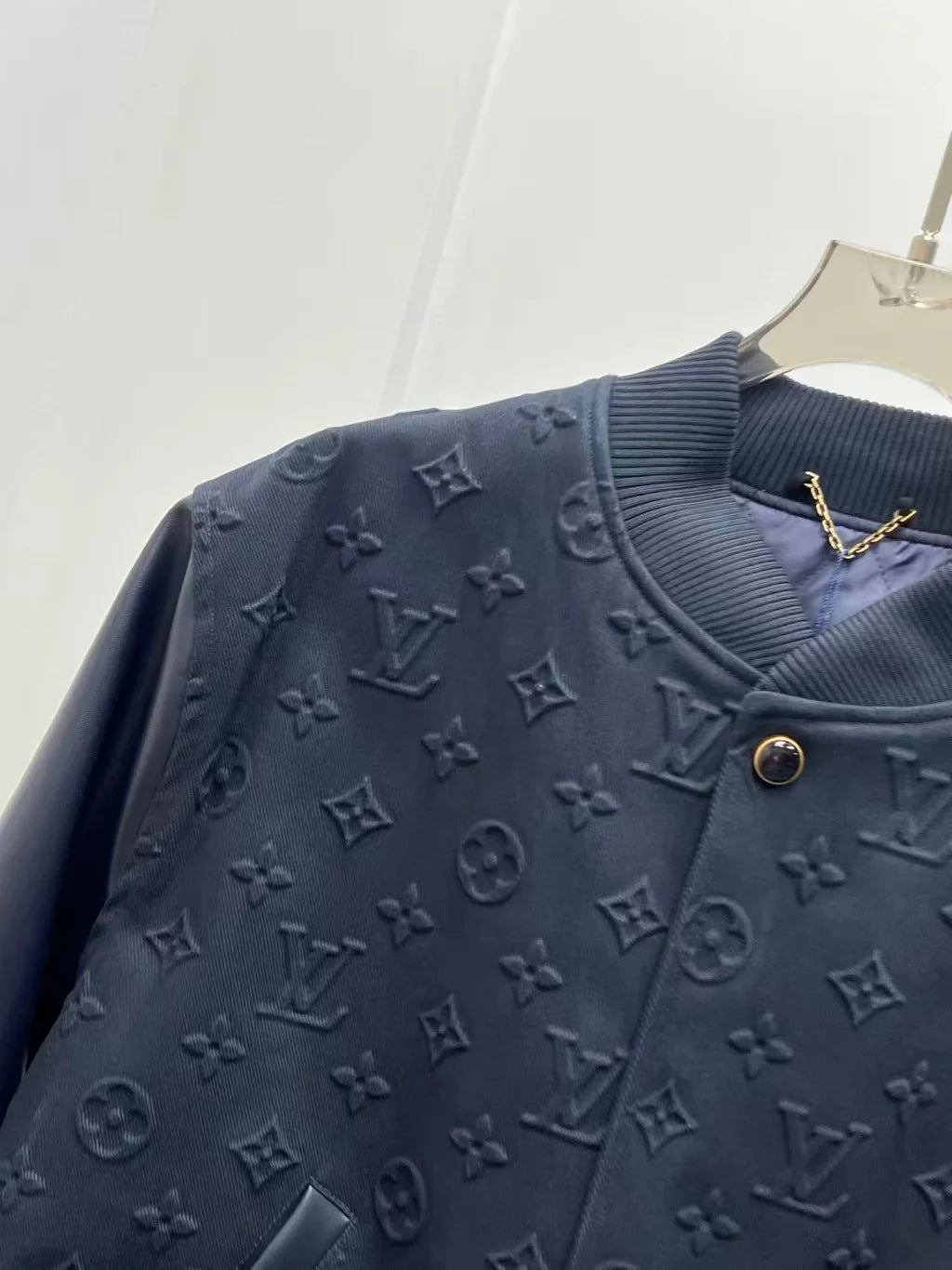 New embossed baseball jacket