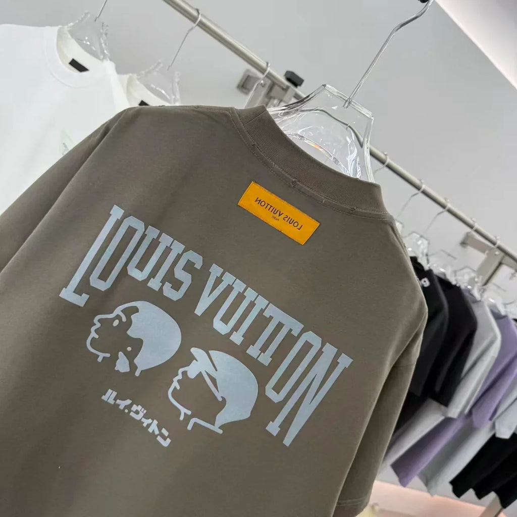 New flocking short sleeved T-shirt