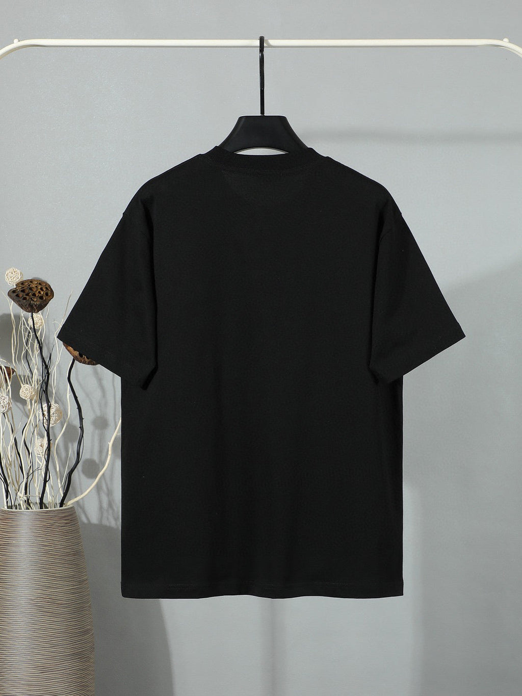 Super cute cartoon animal pattern short sleeved shirt