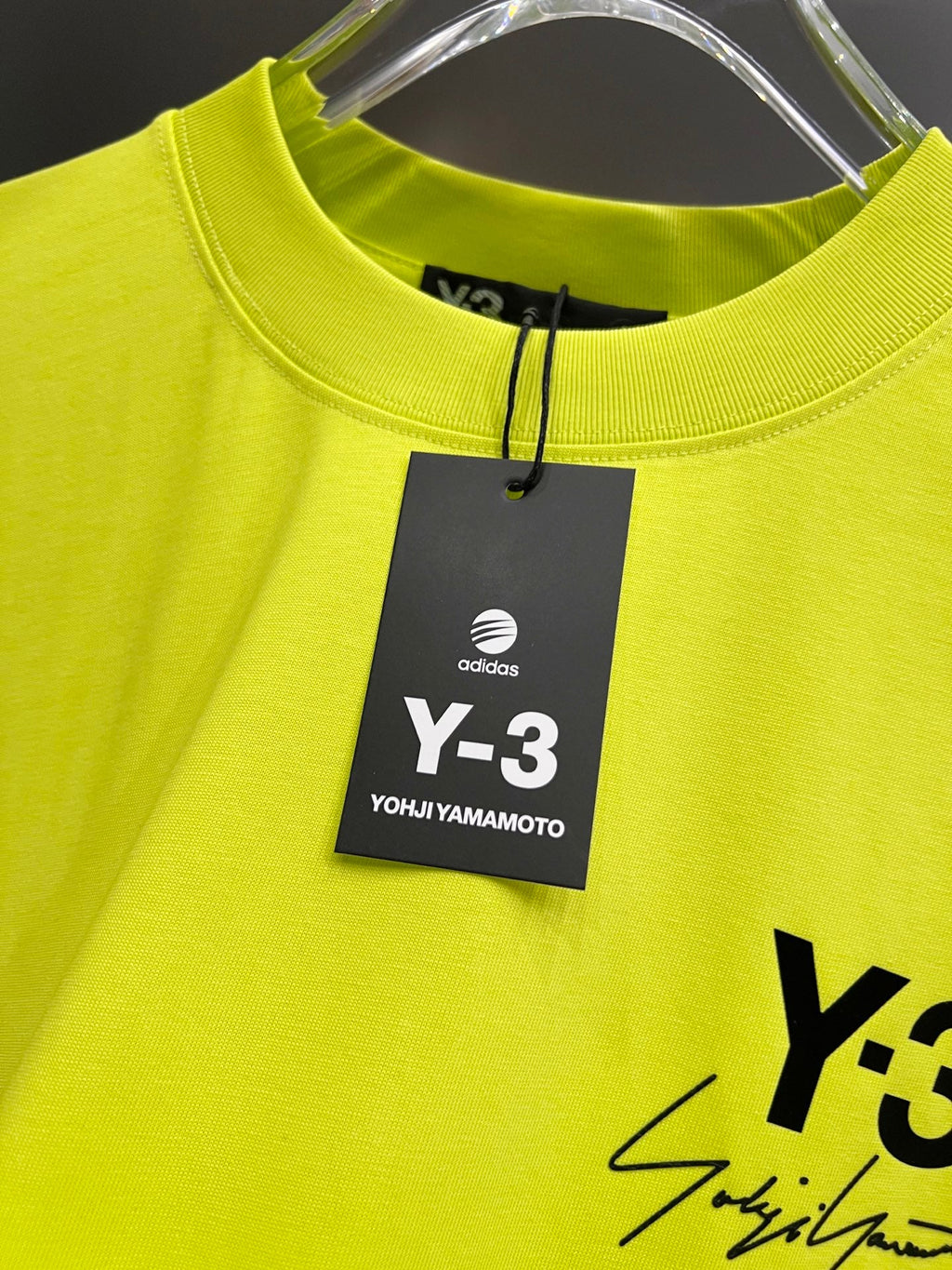 Signature letter 3D craft short sleeved T-shirt