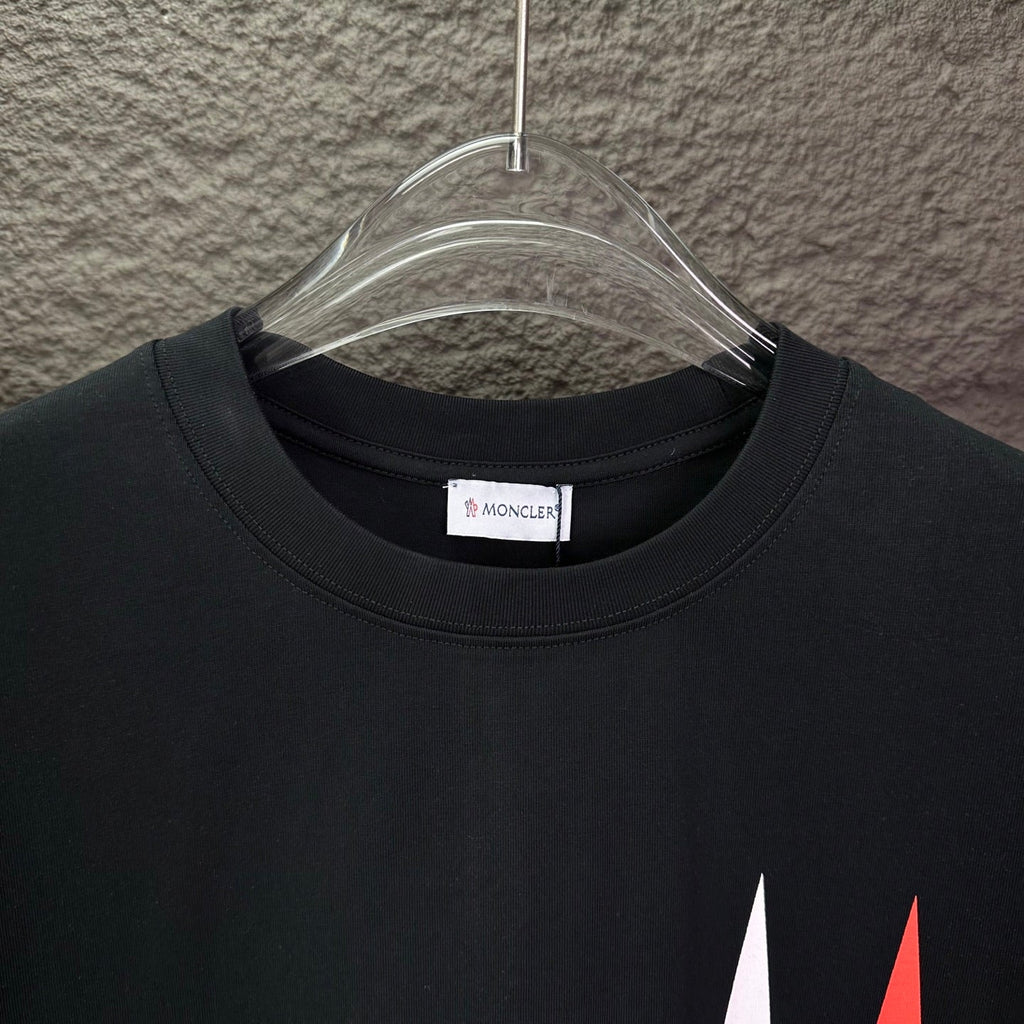 New large letter printed logo couple's short sleeved T-shirt
