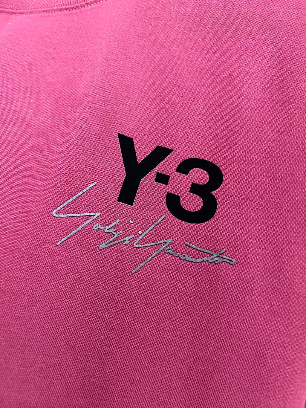 Signature letter 3D craft short sleeved T-shirt