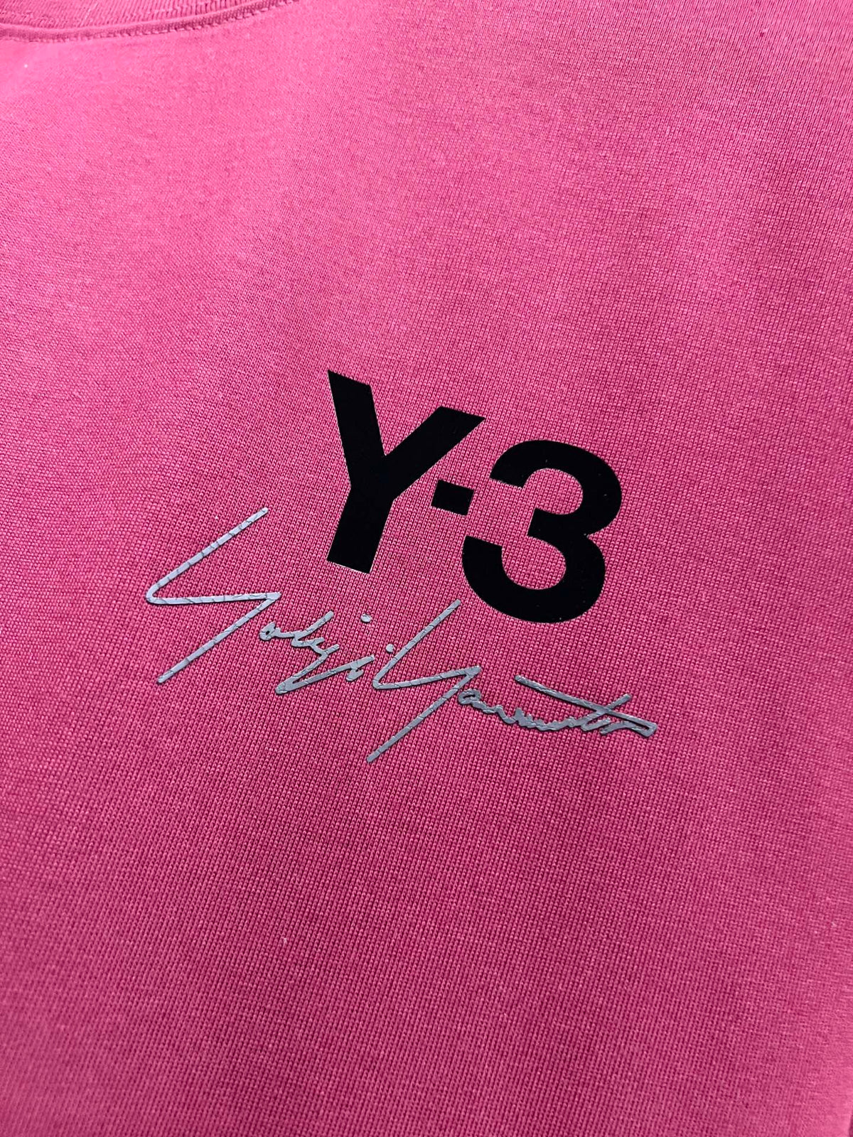 Signature letter 3D craft short sleeved T-shirt