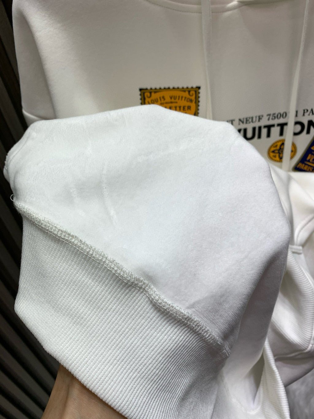 New printed hooded sweatshirt