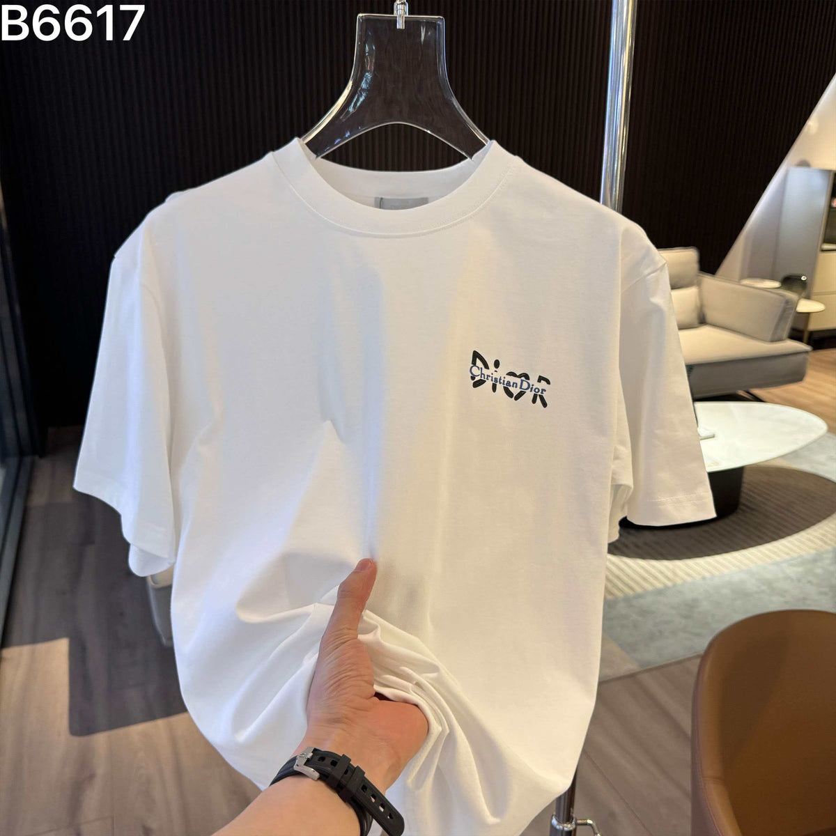 26ss new embroidered short sleeved shirt