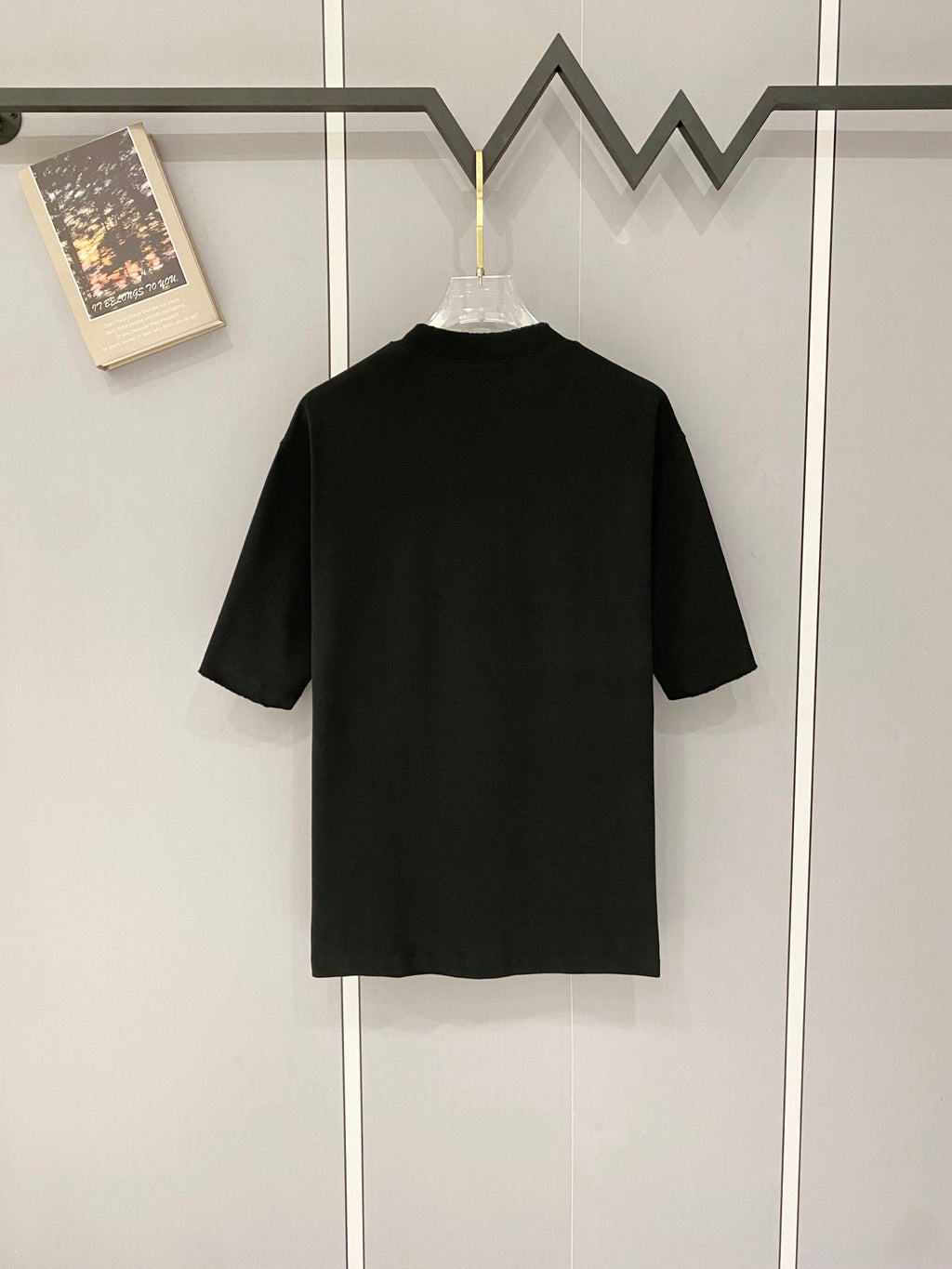 Classic letter printed pure cotton T-shirt