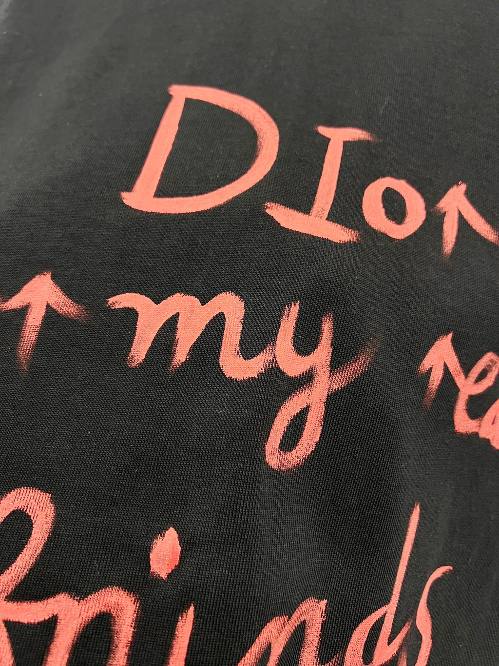 Loose hand drawn T-shirt -3