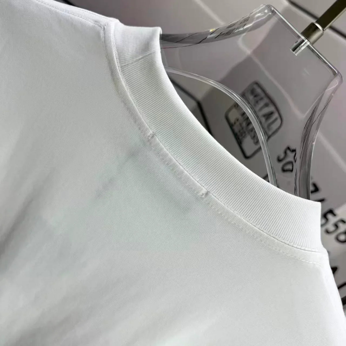 New hot stamping printed T-shirt
