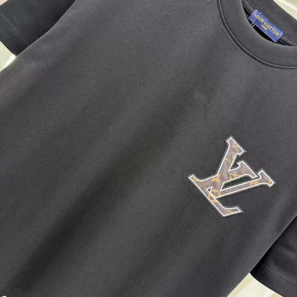 New jacquard short sleeved T-shirt
