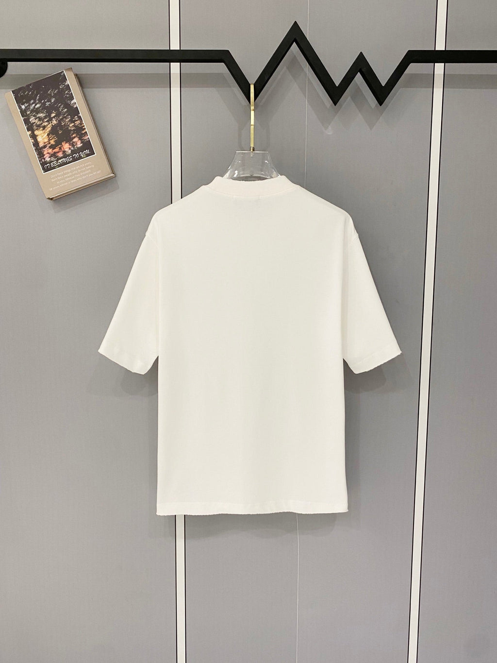 Classic letter printed pure cotton T-shirt