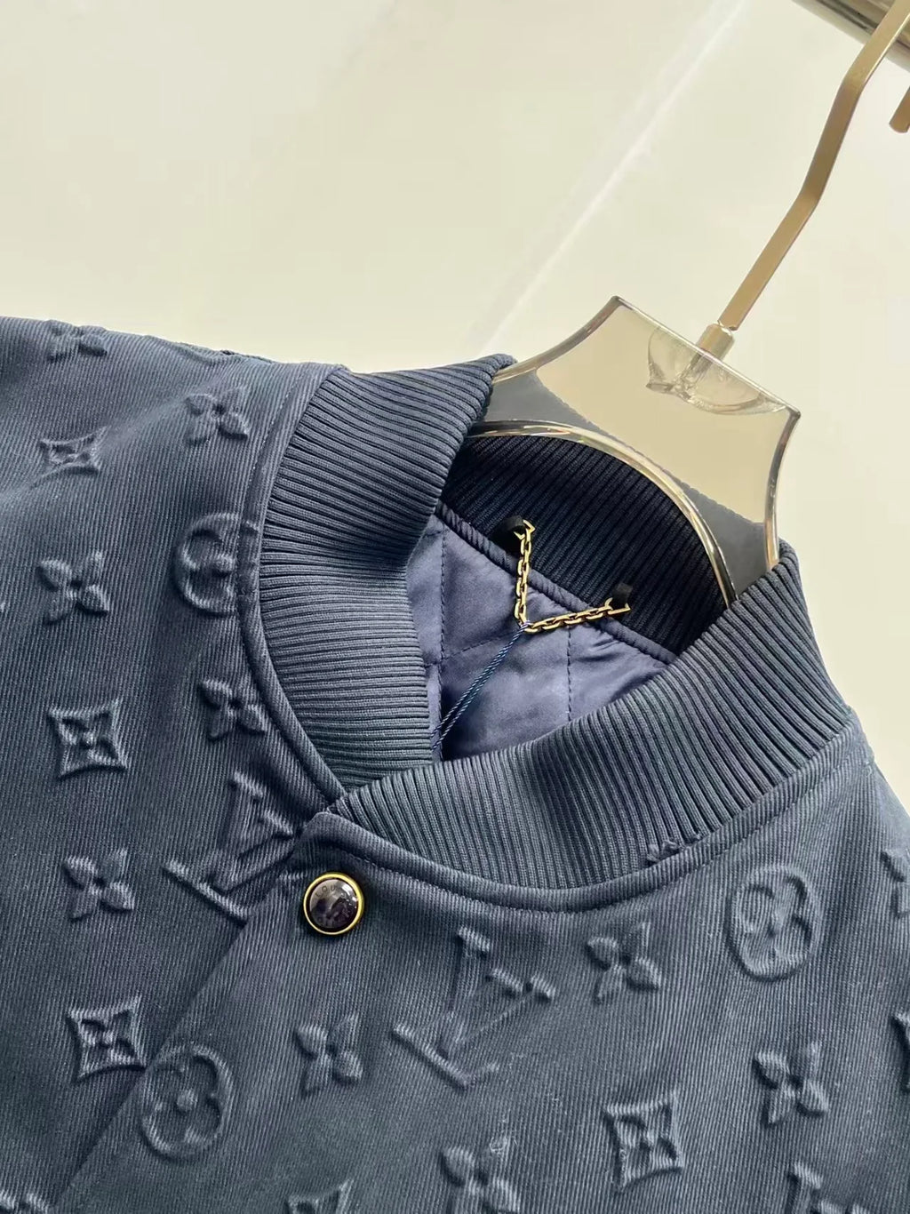 New embossed baseball jacket
