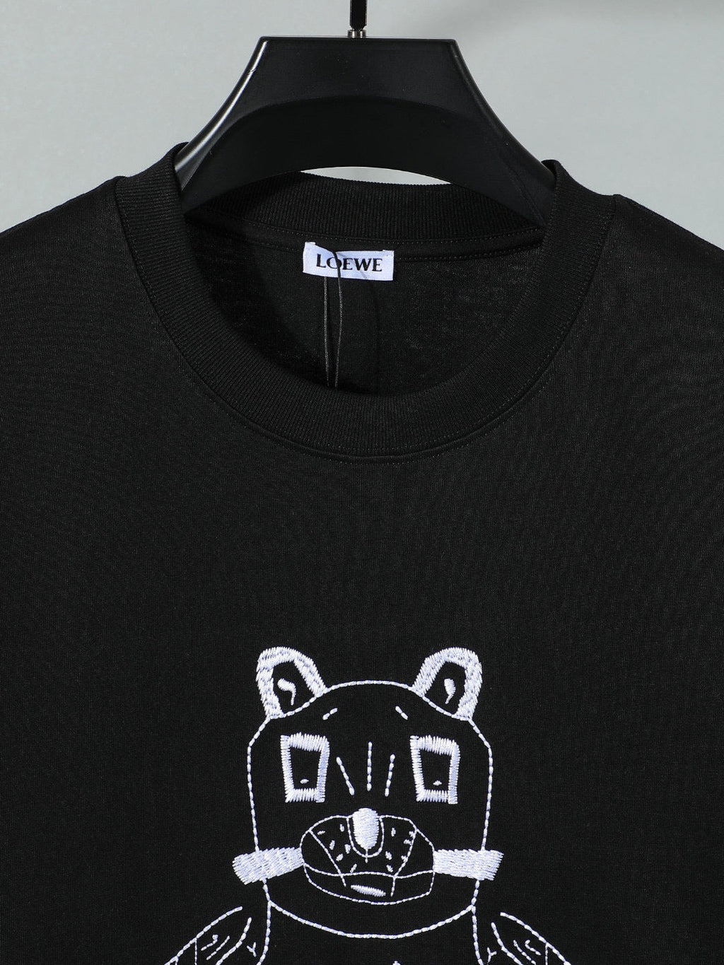 Super cute cartoon animal pattern short sleeved shirt