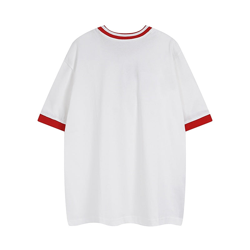 Latest Summer Logo Embroidered T-shirt