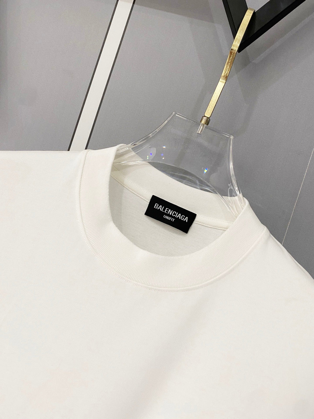 Classic letter printed pure cotton T-shirt -5