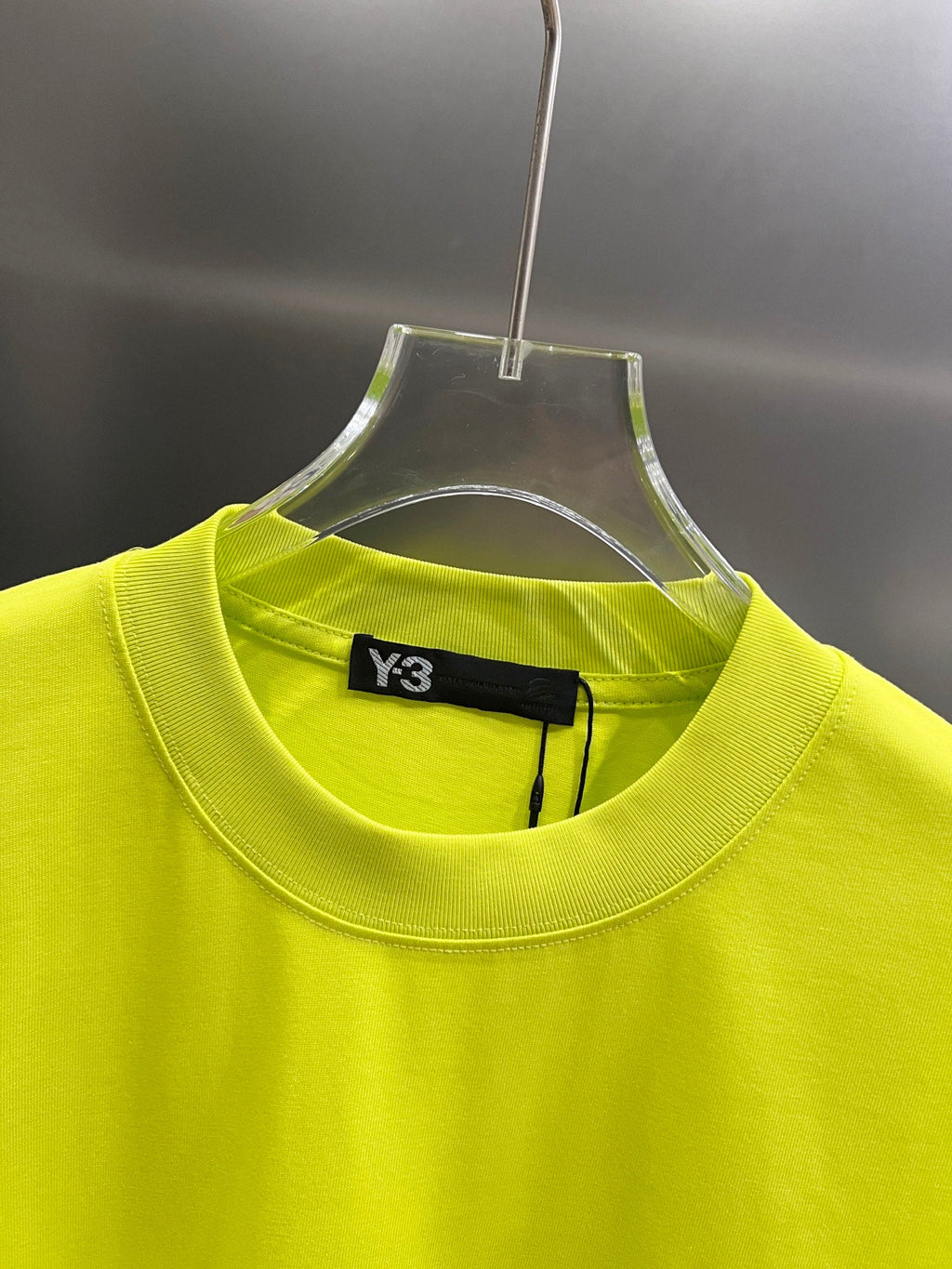 Signature letter 3D craft short sleeved T-shirt