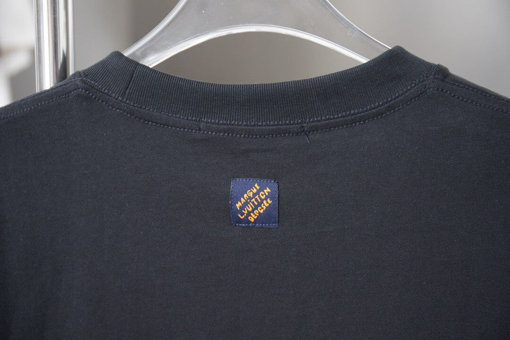 Classic Embroidered Letter T-Shirt