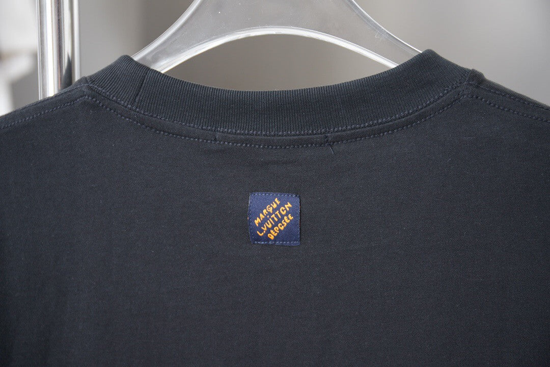 Classic Embroidered Letter T-Shirt