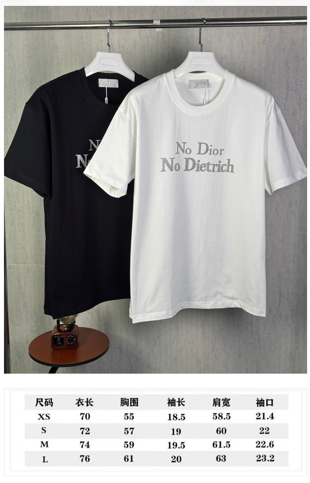 Declaration pattern unisex T-shirt