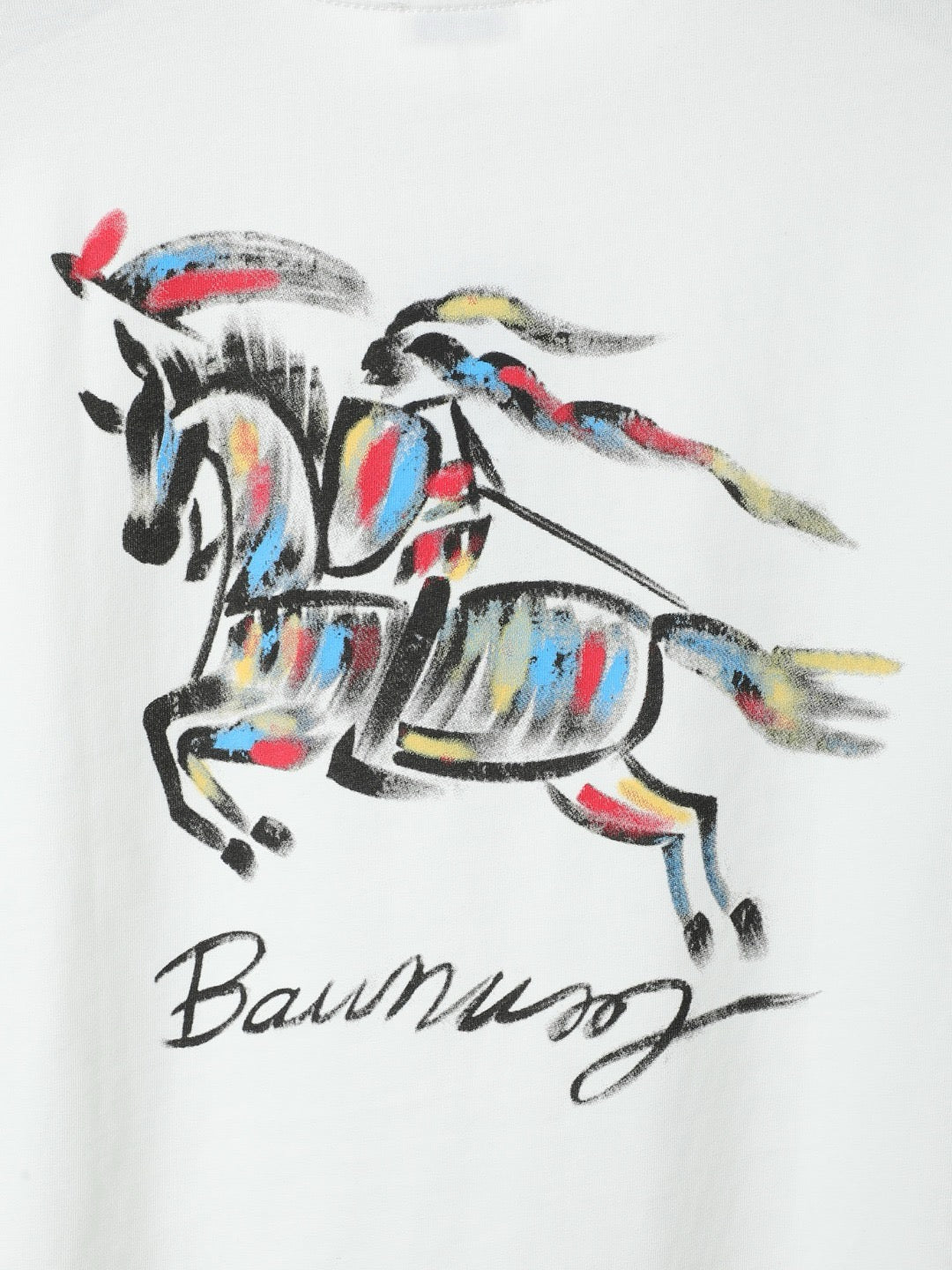 Simplified Alphabet Logo Vine Drawing T-shirt