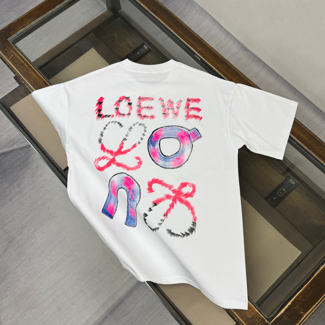 Spring and summer new products, latest short sleeved round neck T-shirt