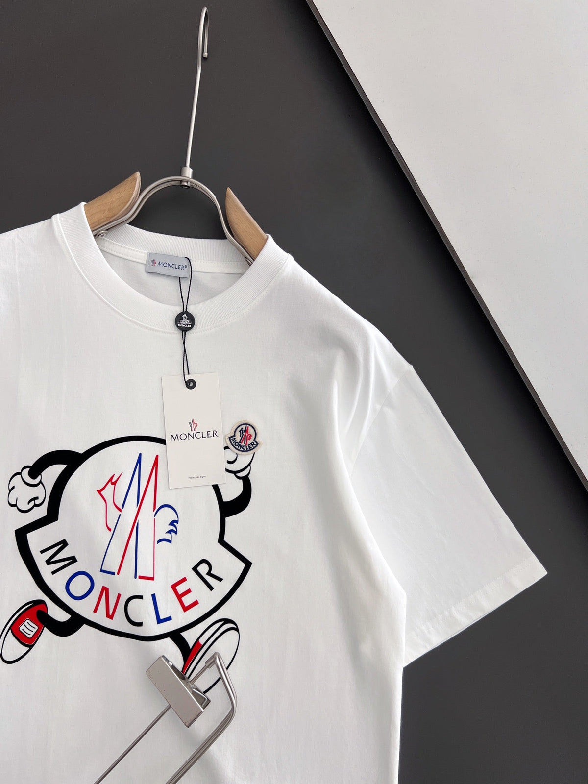 New round neck high-end pure cotton short sleeved T-shirt