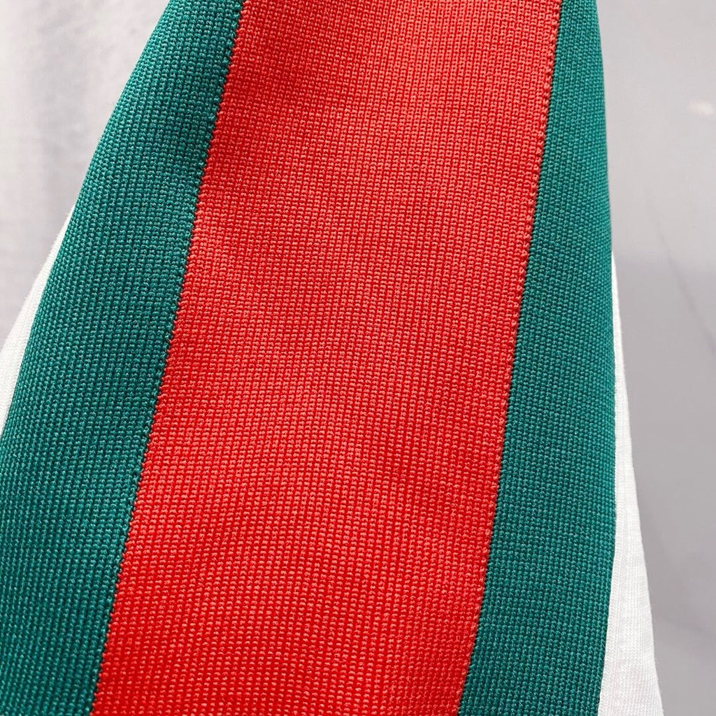 Red And Green Stripes T Shirt