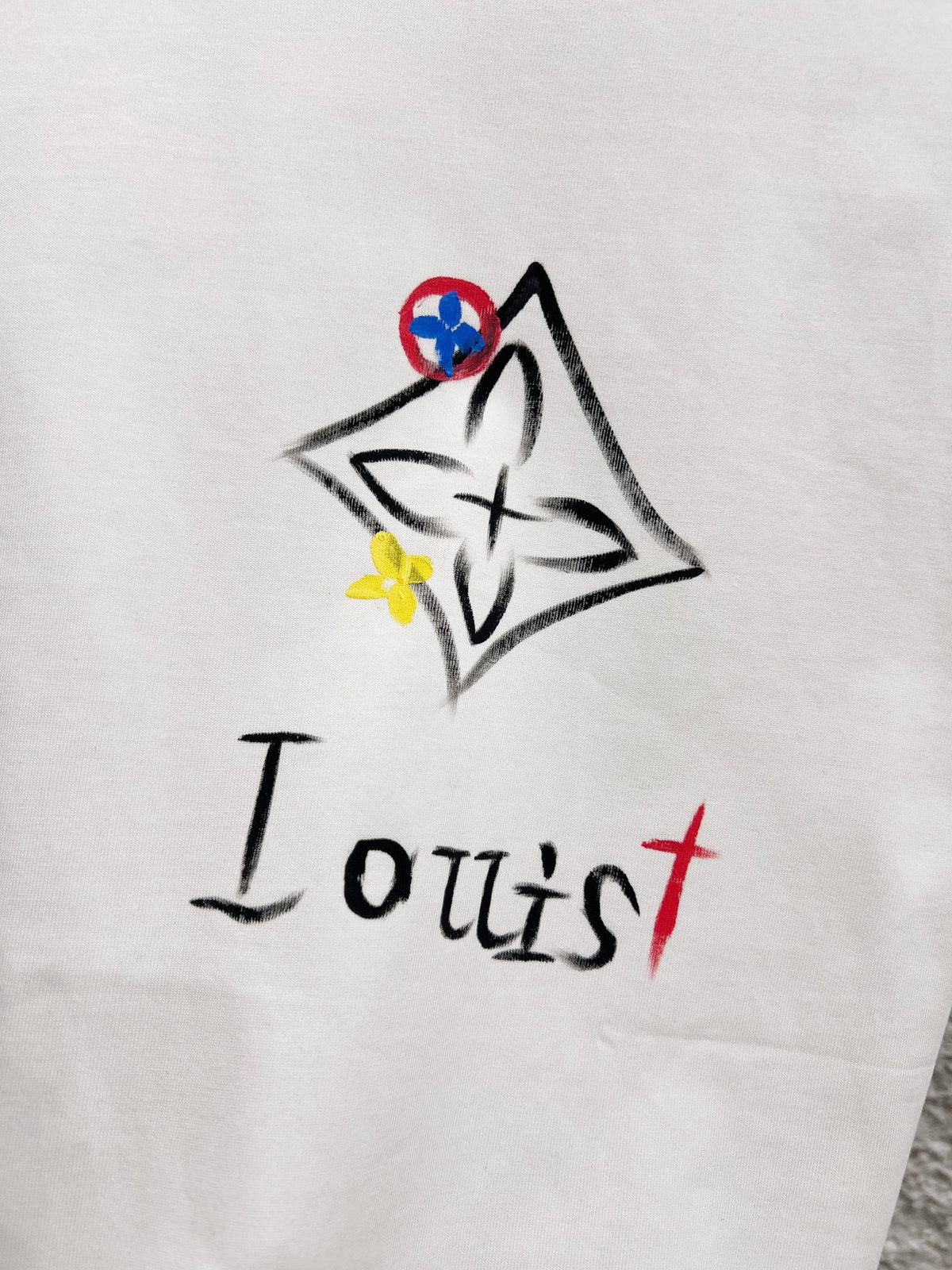 Loose hand drawn T-shirt -9
