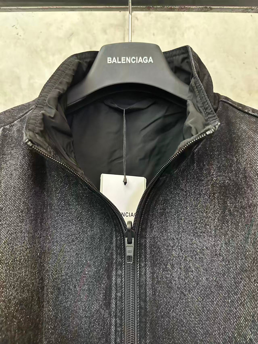 New double-sided denim jacket