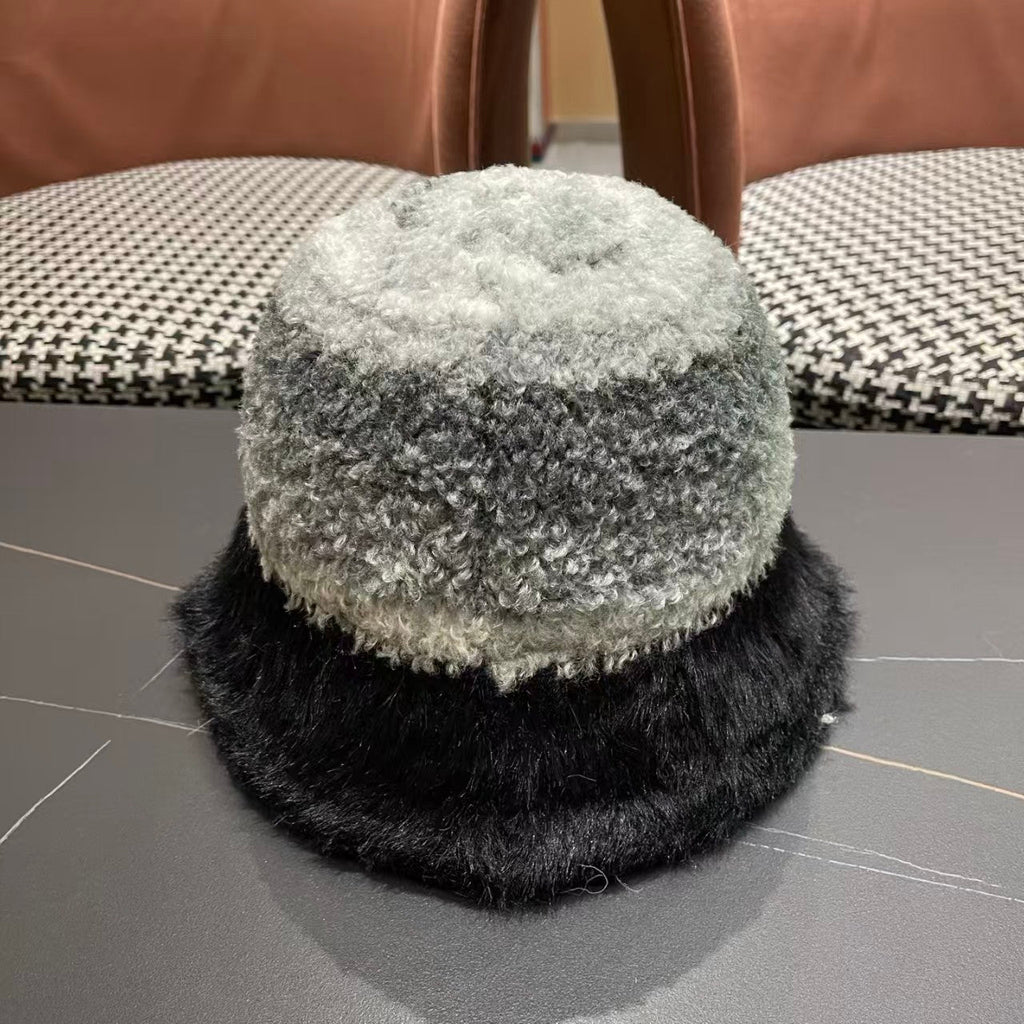New Rainbow Knitted Basin Hat