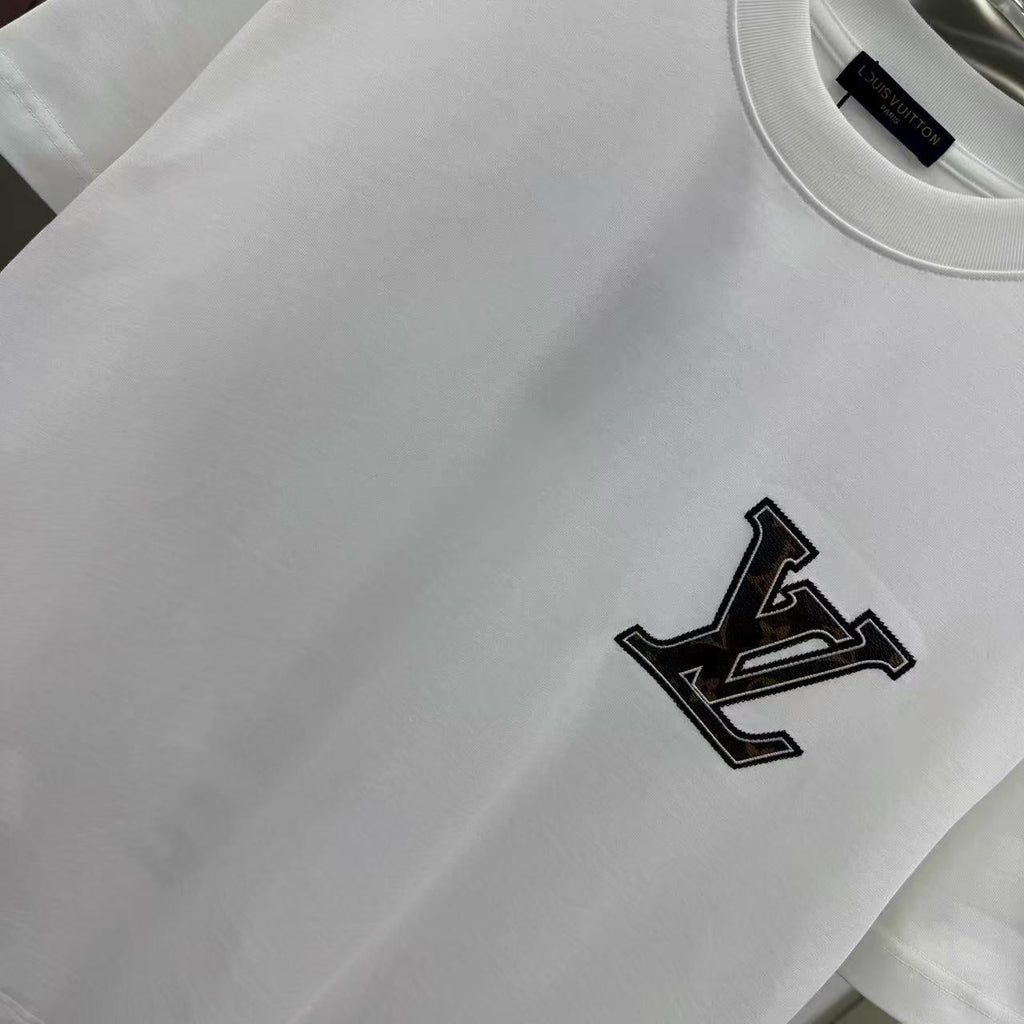 New jacquard short sleeved T-shirt