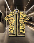 Palace style digital printed short sleeved shirt