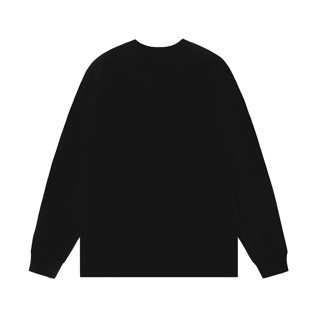Cross stitch letter logo, unisex long sleeved design