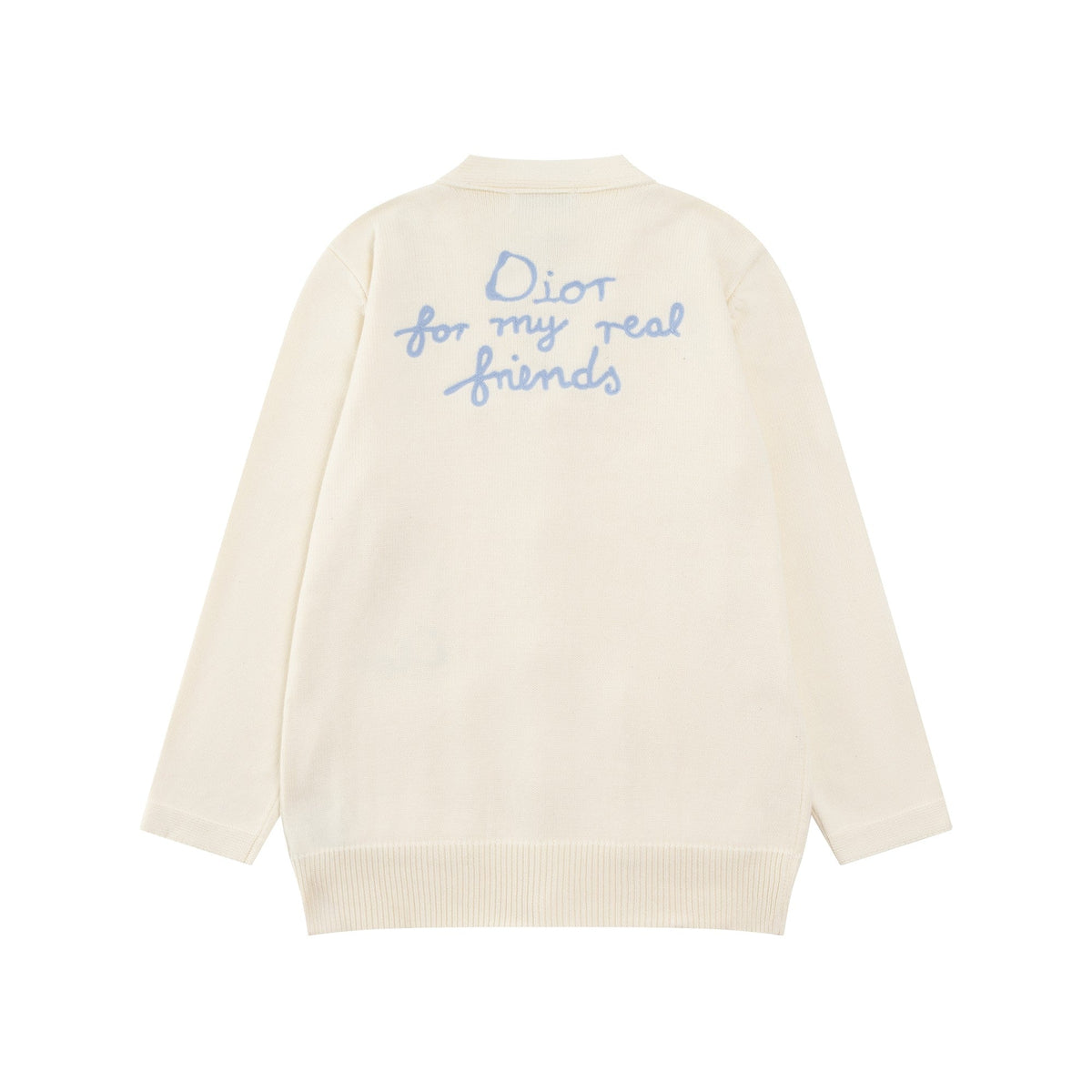 New jacquard logo cardigan jacket