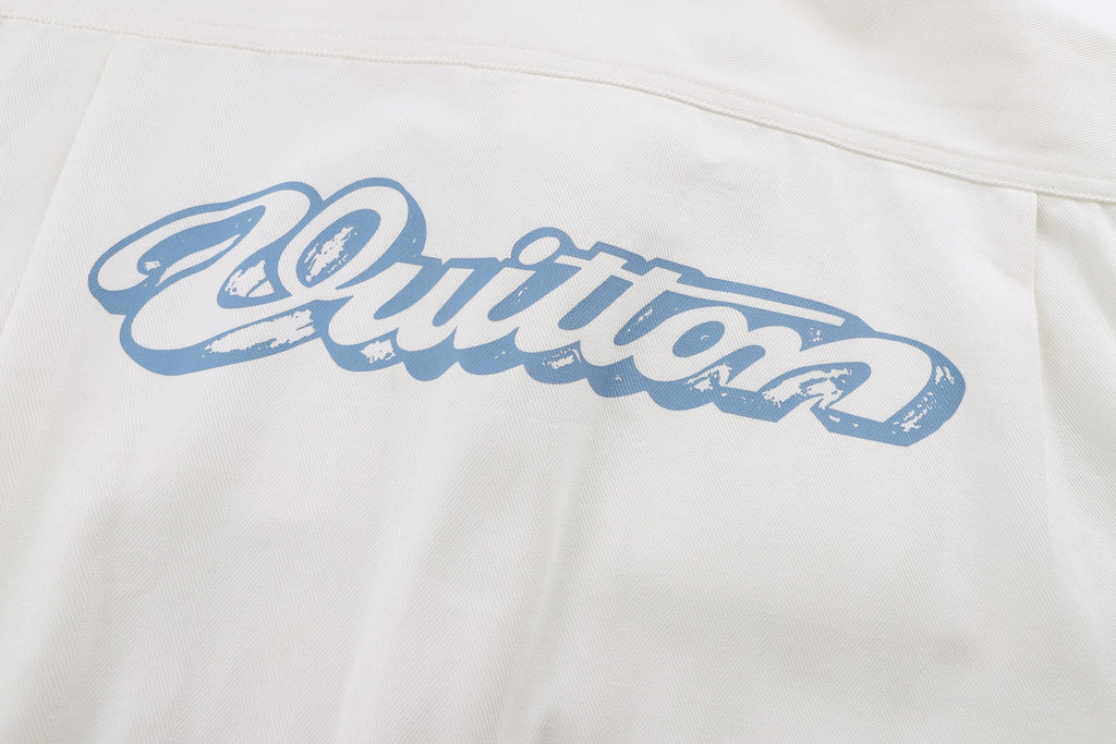 Identification jacquard jacket style shirt